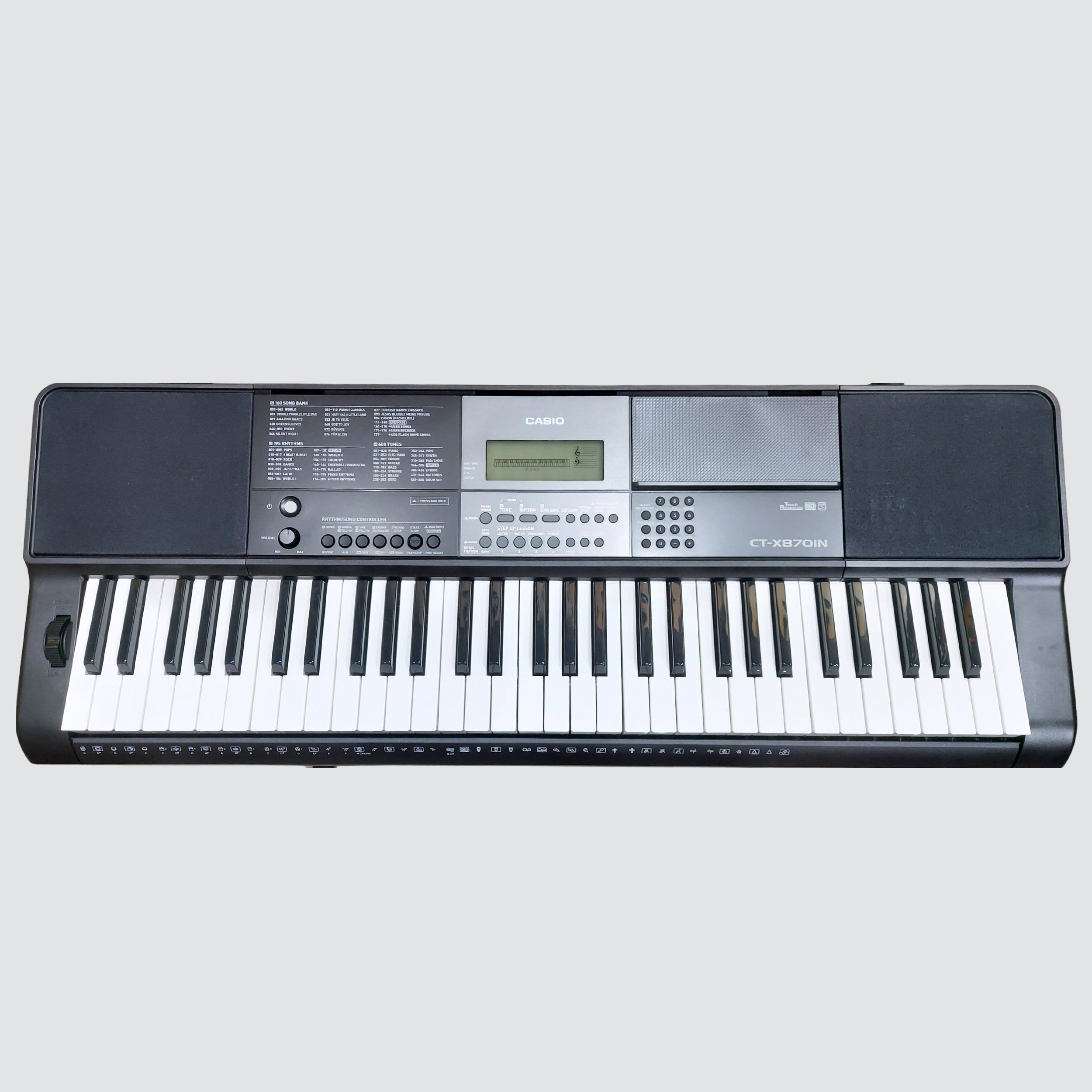 Casio CT-X870IN 61-Key Touch-Sensitive Portable Keyboard