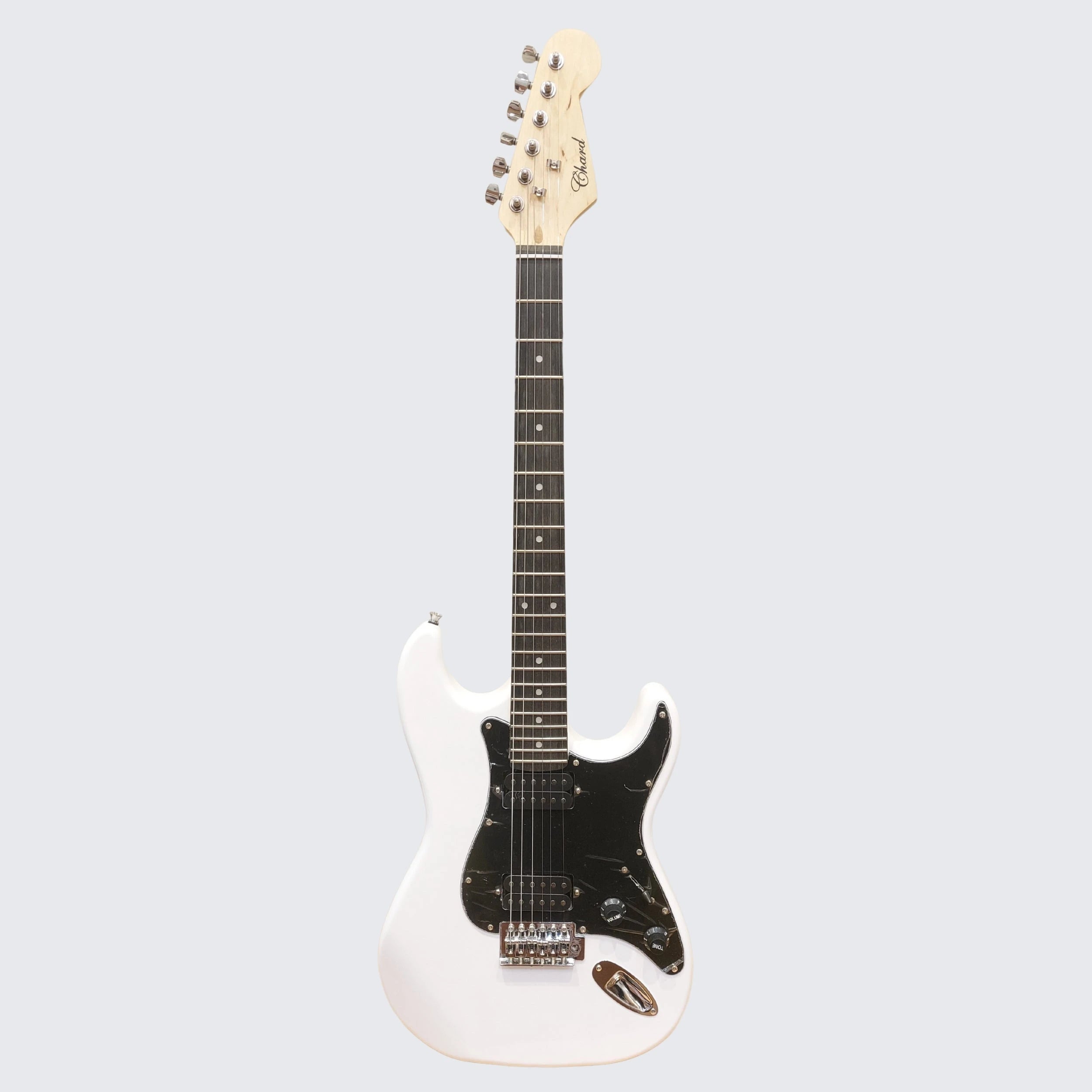 A White Electric Guitar