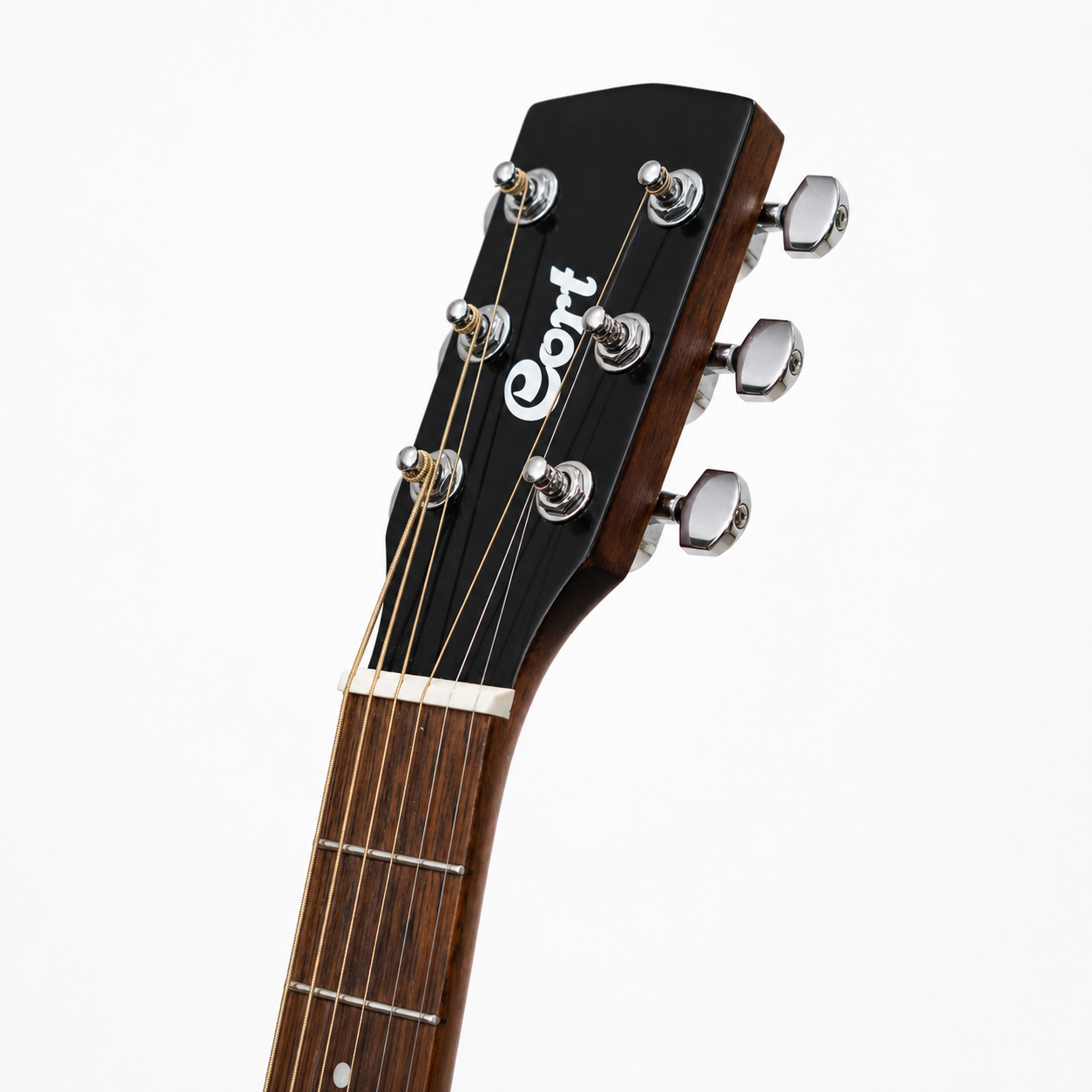 Cort AD Mini Acoustic Guitar - Headstock & Neck