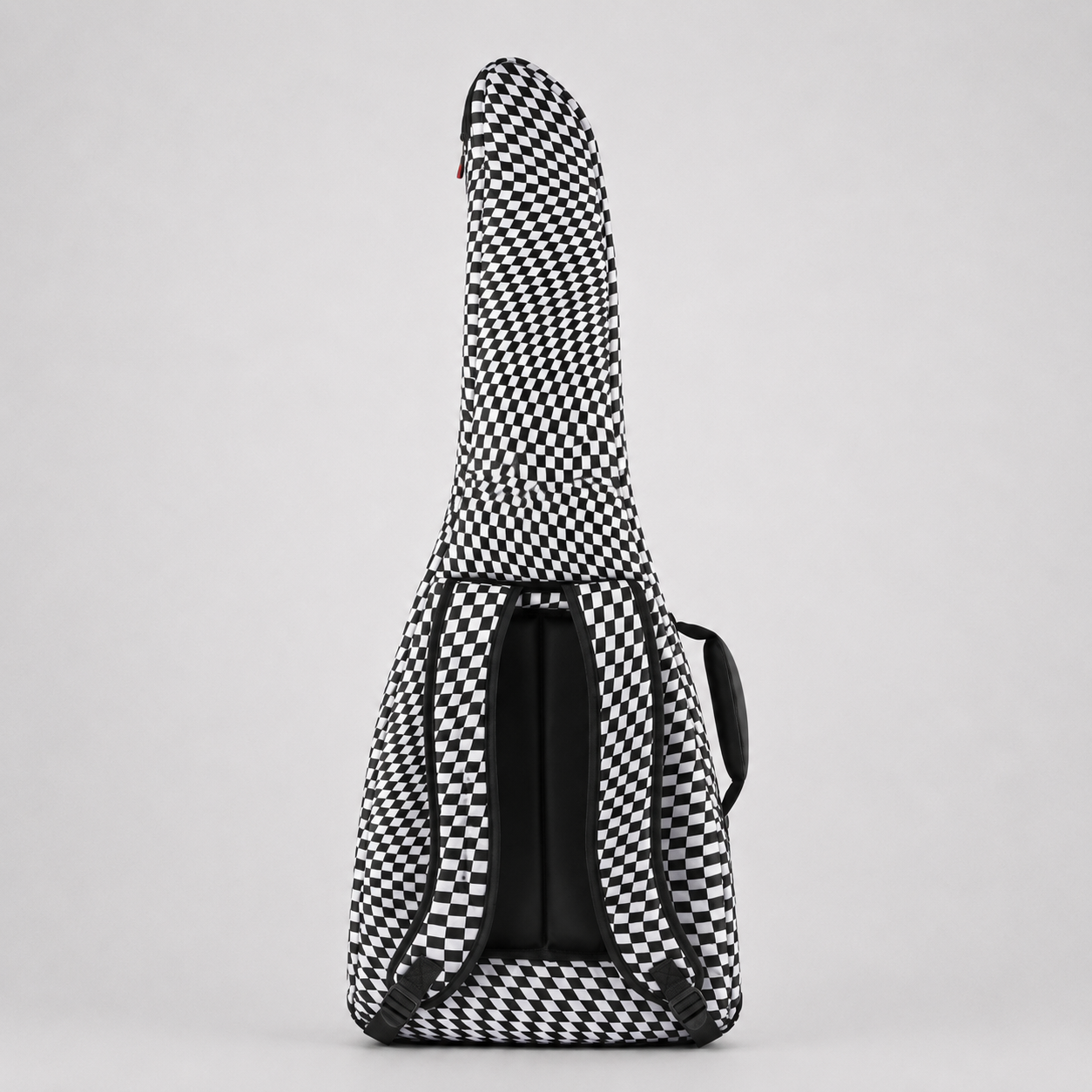 Fender FE620 Electric Guitar Gig Bag Wavy Checkerboard Rear View