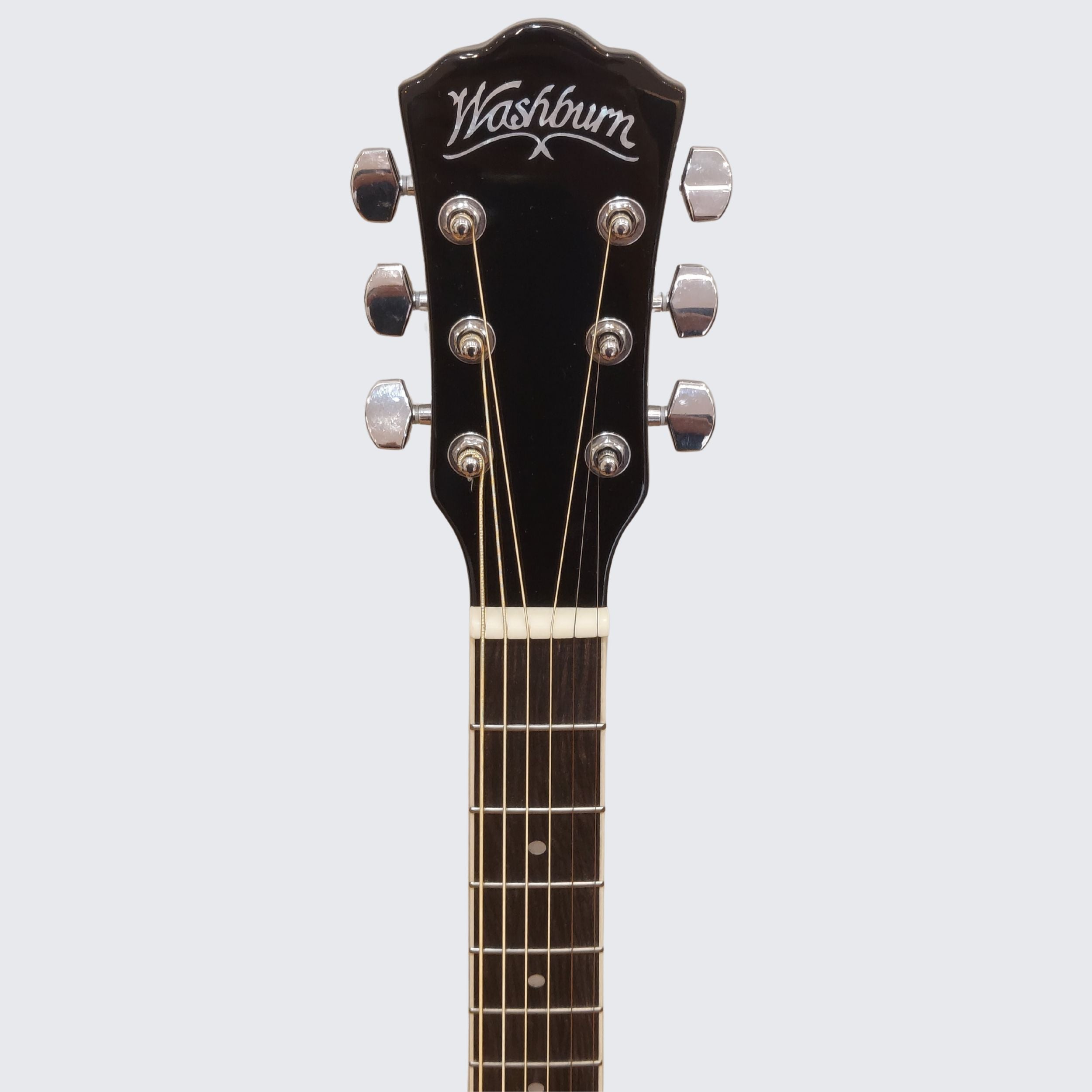 Washburn WA90CE Semi-Acoustic Guitar - Sunburst Finish