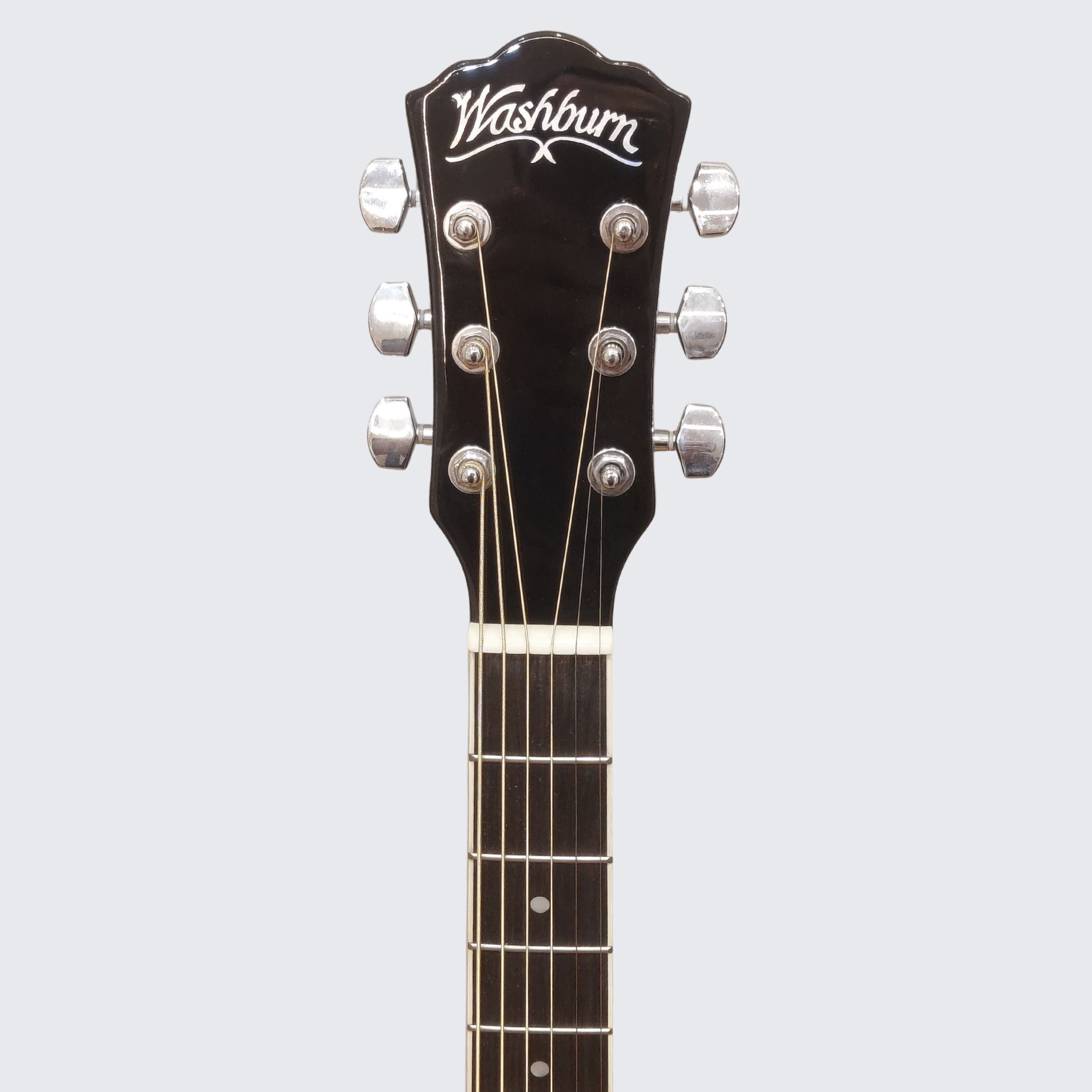 Washburn WA90 Acoustic Guitar - Black