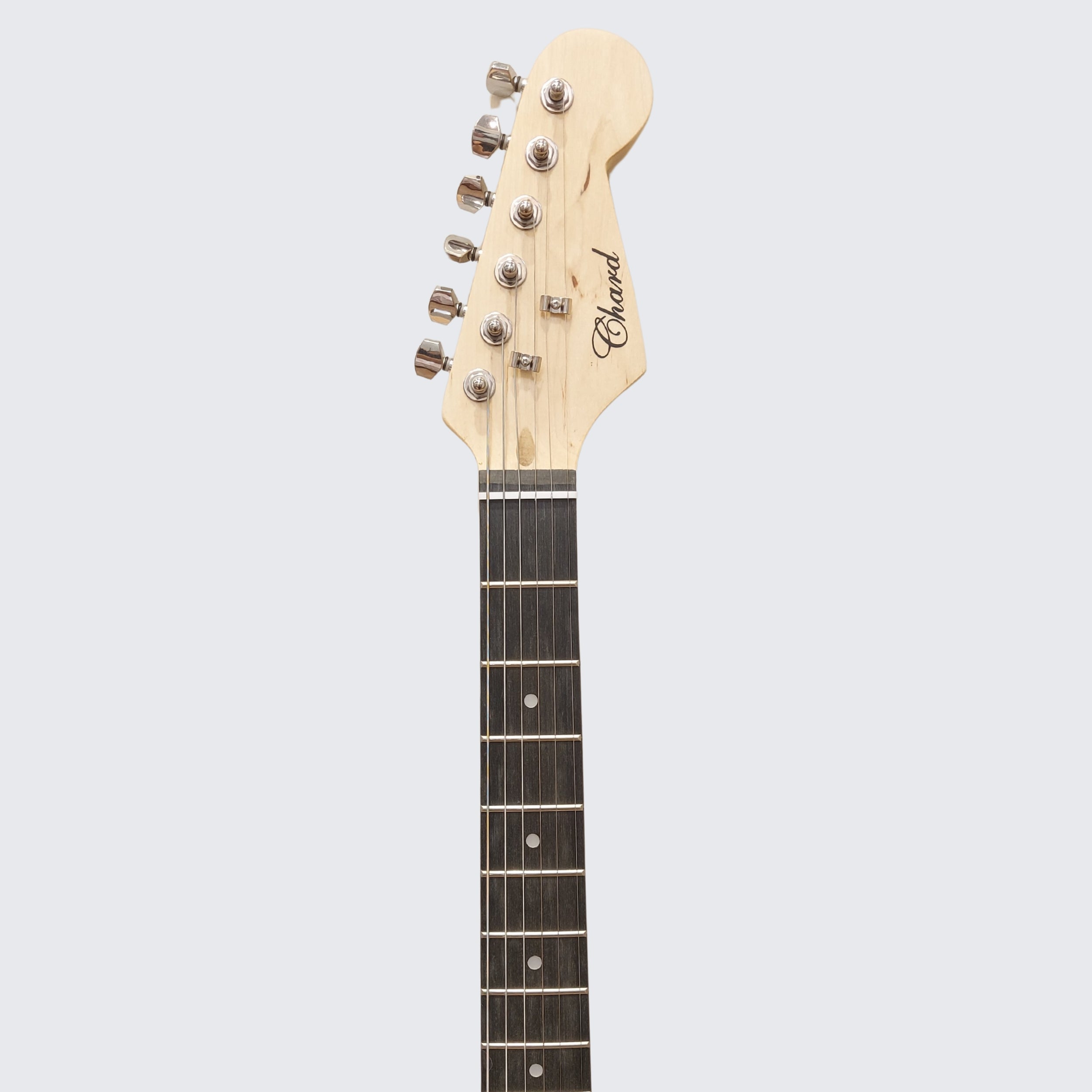 Chard Strat-Style Electric Guitar – White
