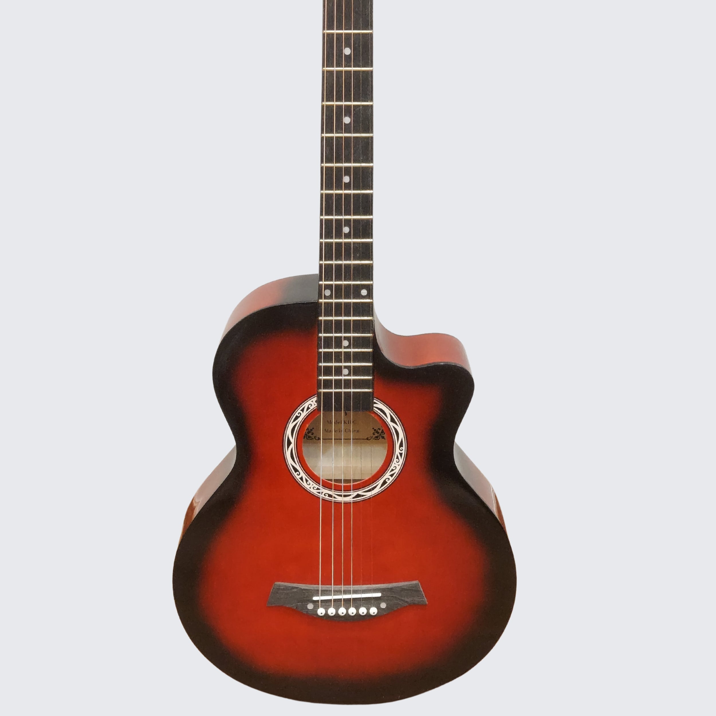 Kaspar K10C Acoustic Guitar - Red Sunburst