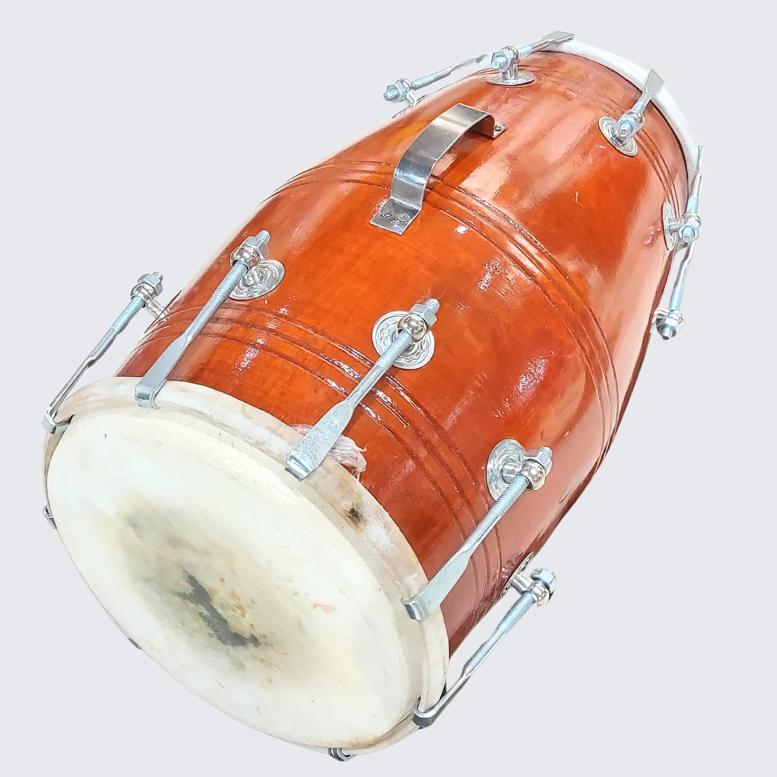 Dholak for Kirtan – Nut Bolt Tuned Wooden Drum