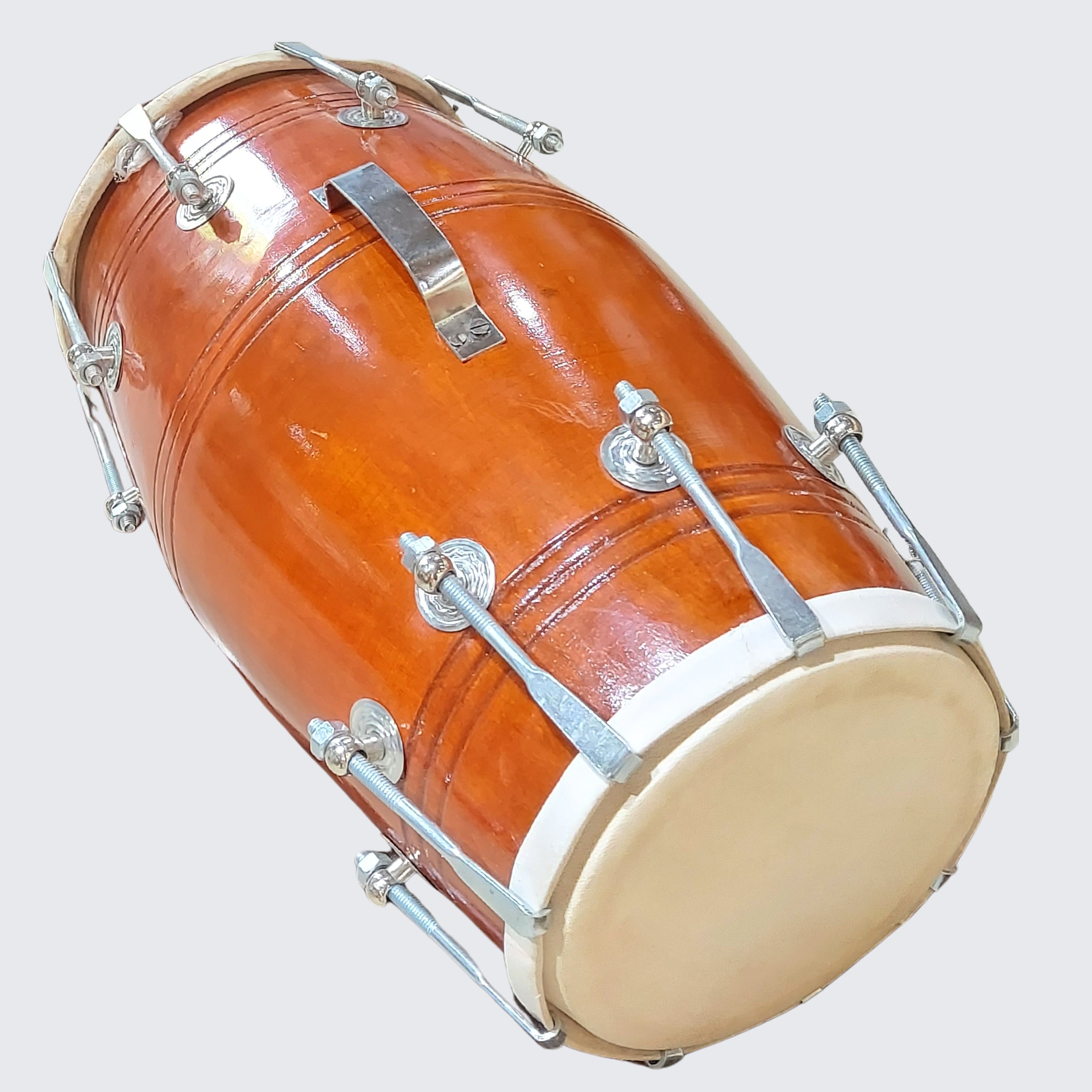 Dholak for Kirtan – Nut Bolt Tuned Wooden Drum