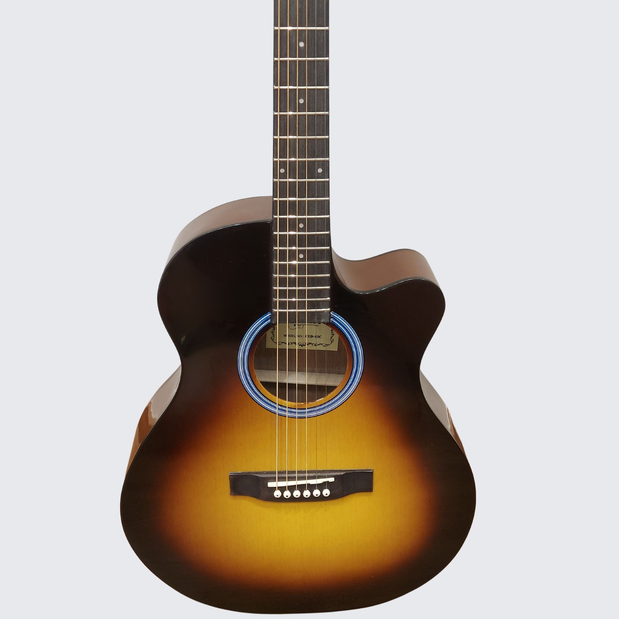 Cedar CED-40C Acoustic Guitar - Tobacco Sunburst