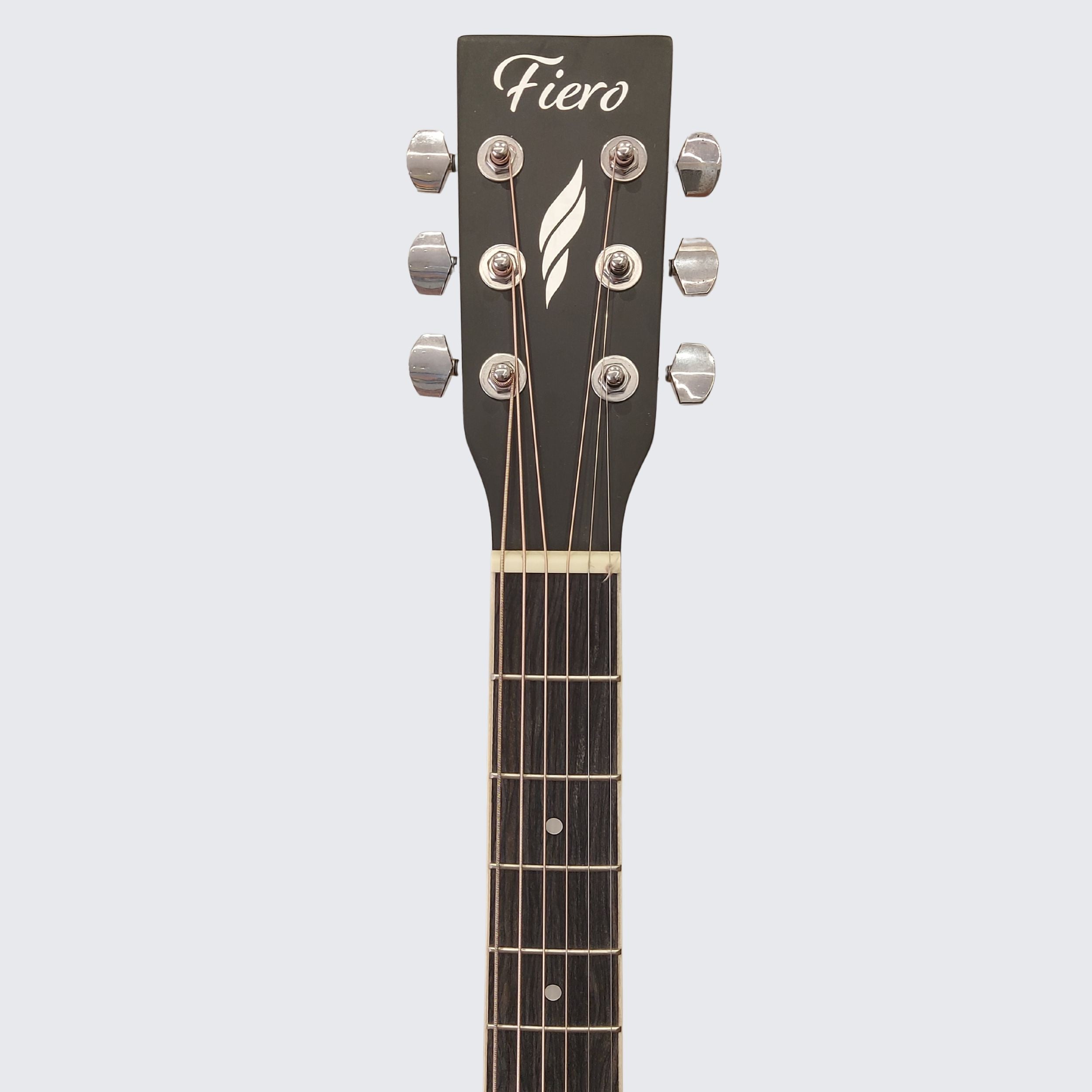 Fiero FRG39C Acoustic Guitar – Black Burst