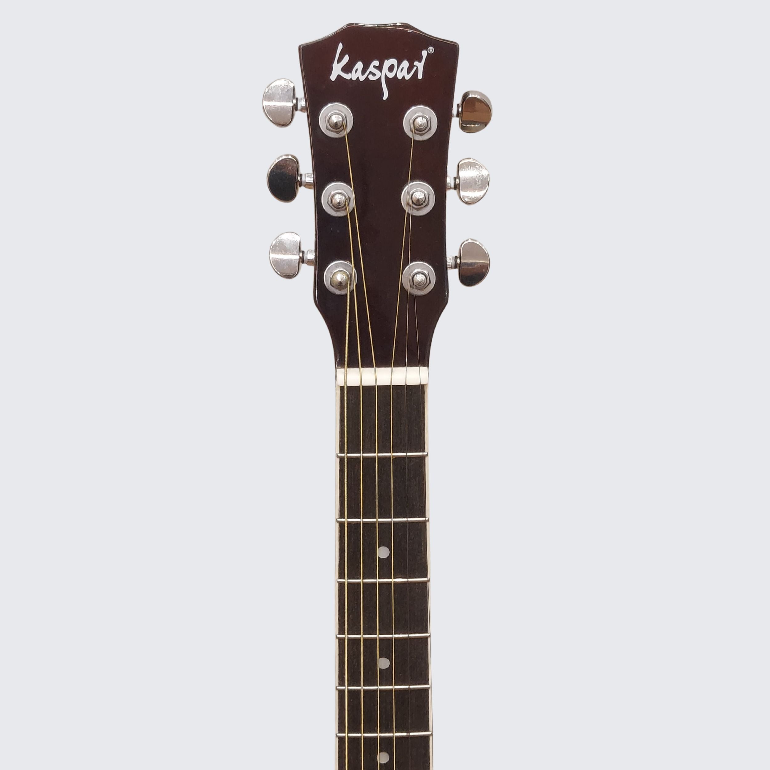 Kaspar JF400C Acoustic Guitar – Brown Sunburst