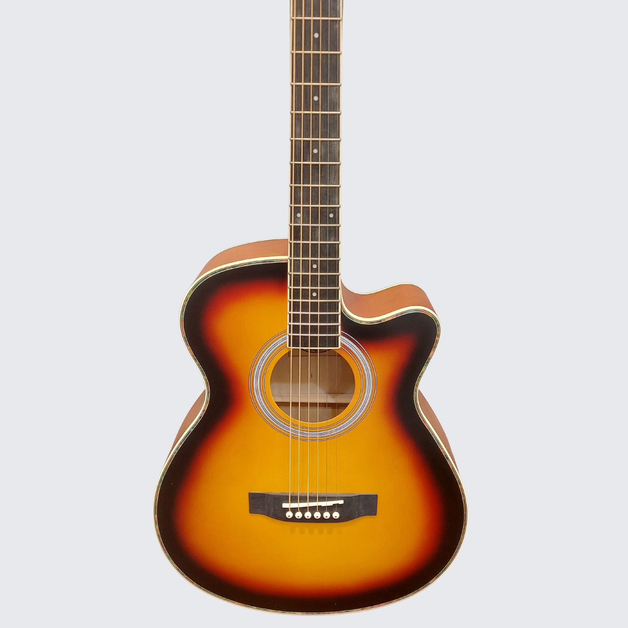 Chard EA-15 Acoustic Guitar - Sunburst
