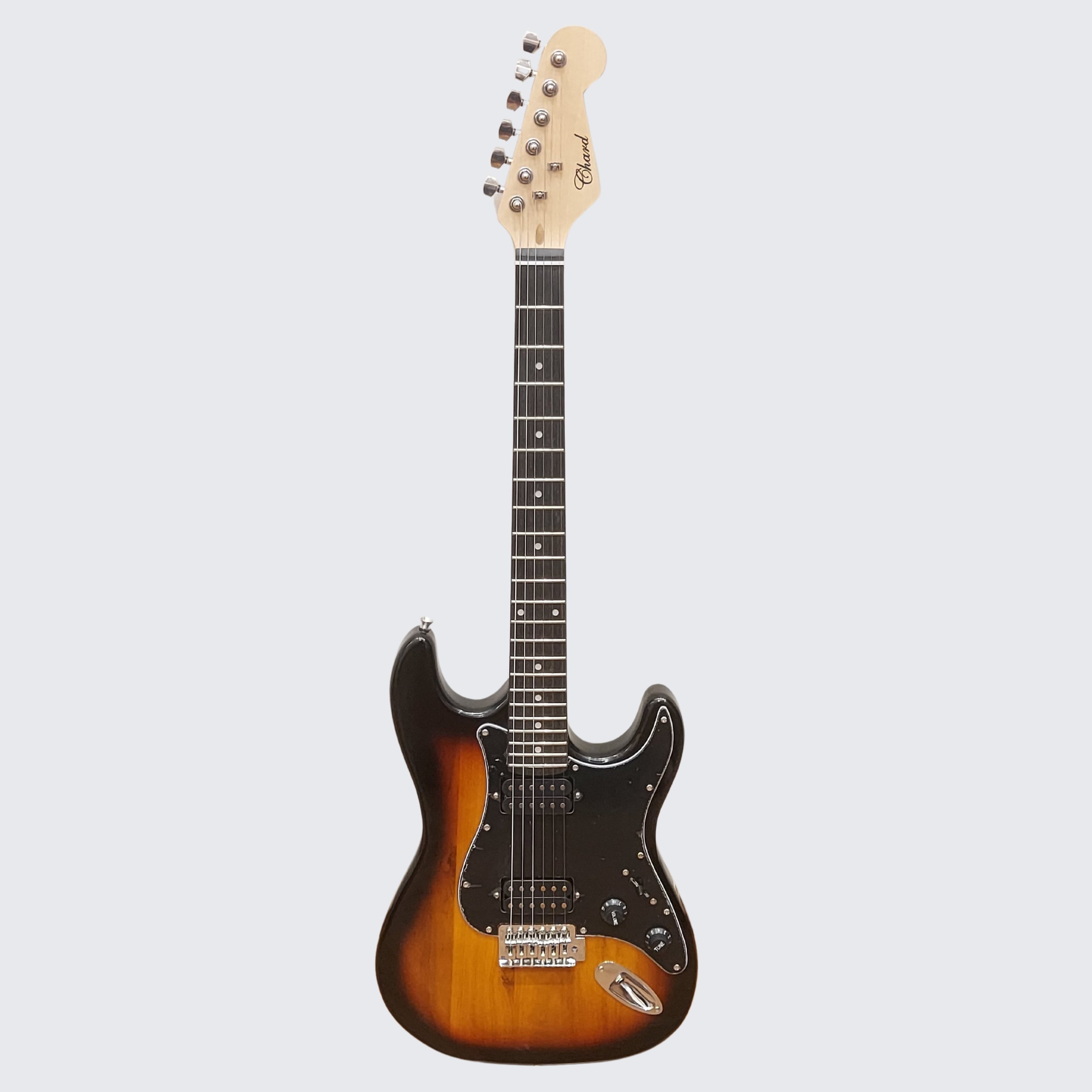 Chard Strat-Style Electric Guitar – Sunburst