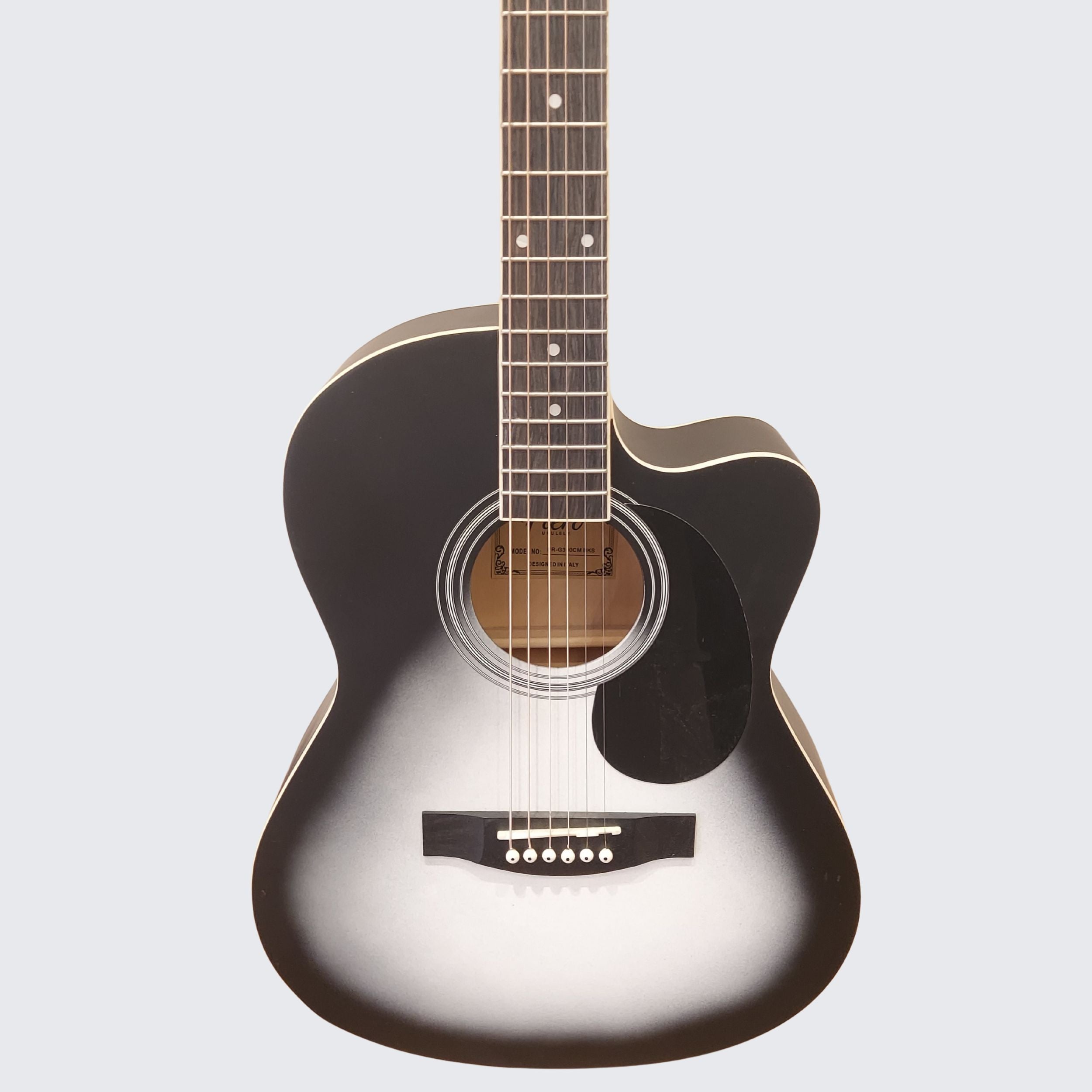 Fiero FRG39C Acoustic Guitar – Black Burst