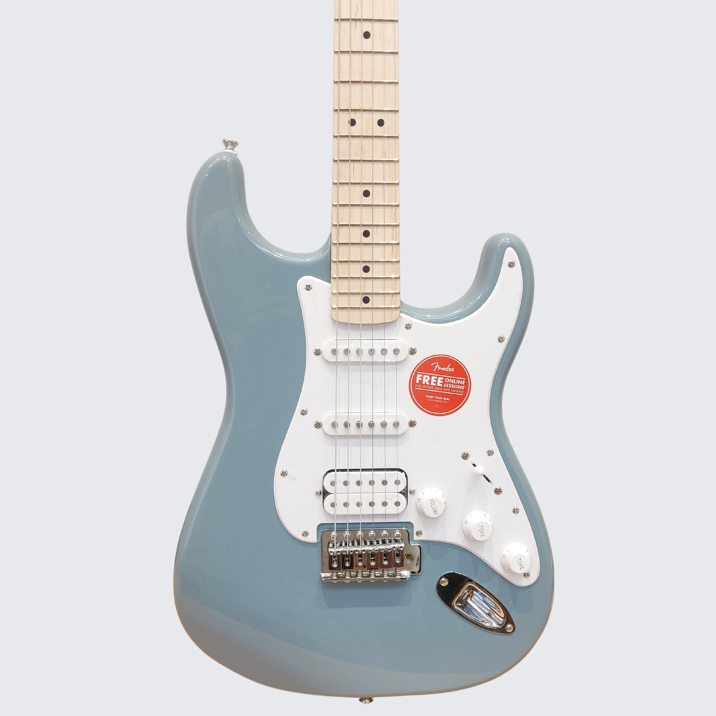 Fender Squier Sonic Stratocaster HSS Electric Guitar California Blue Color- Body Image