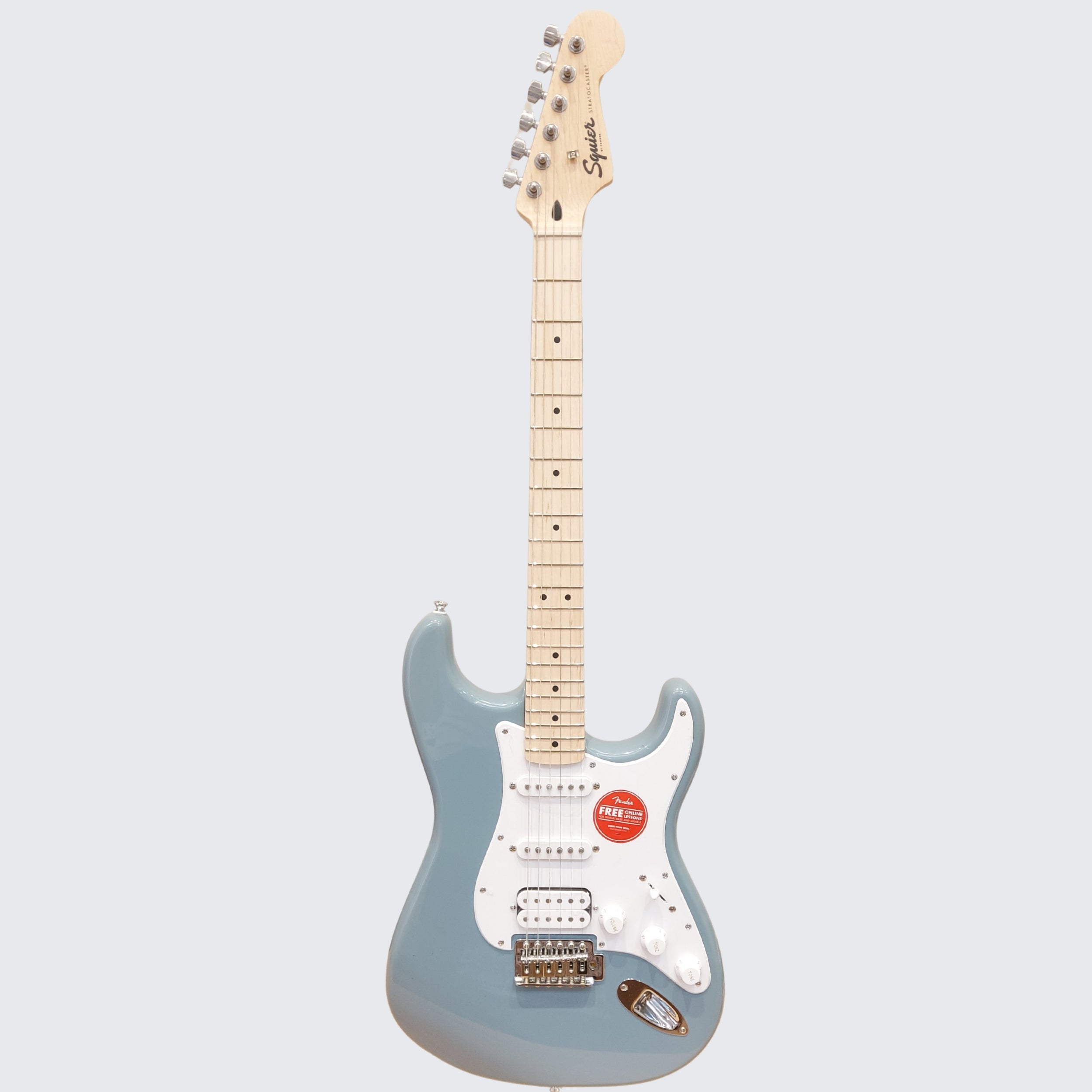 Fender Squier Sonic Stratocaster HSS Electric Guitar California Blue Color - Full Body Image